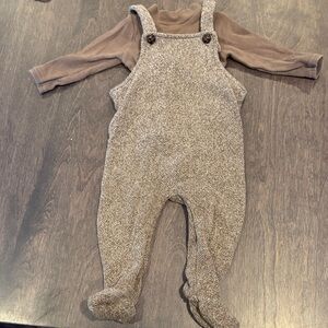 Cozy Brown Kids Matching Set